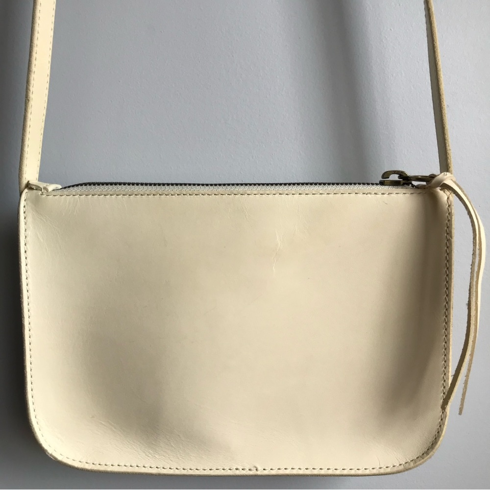 Madewell Cream Crossbody Bag - Picture 9 of 16